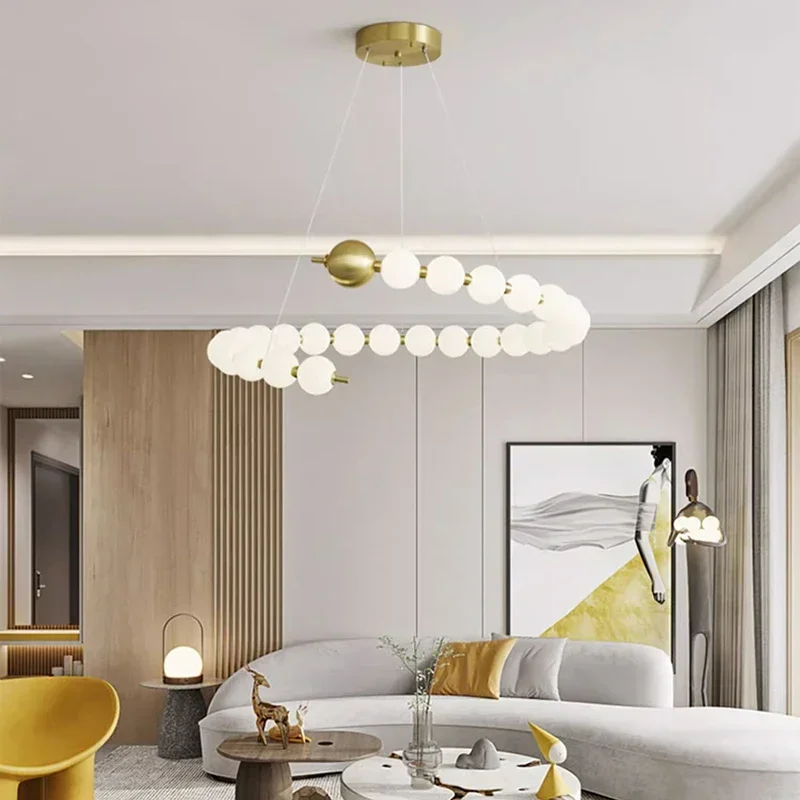 

Современный домашний декор, светодиодные светильники, подвесные лампы для гостиной, люстры для столовой, подвесное освещение для помещений