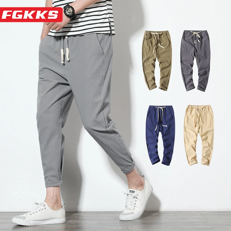 FGKKS 2023 Outdoor Casual Pants Men's Solid Color Breathable Bundle Foot Small Foot Pants High-Quality Design Casual Pants Men's
FGKKS 2023 Outdoor Casual Pants Men's Solid Color Breathable Bundle Foot Small Foot Pants High-Quality Design Casual Pants Men's
