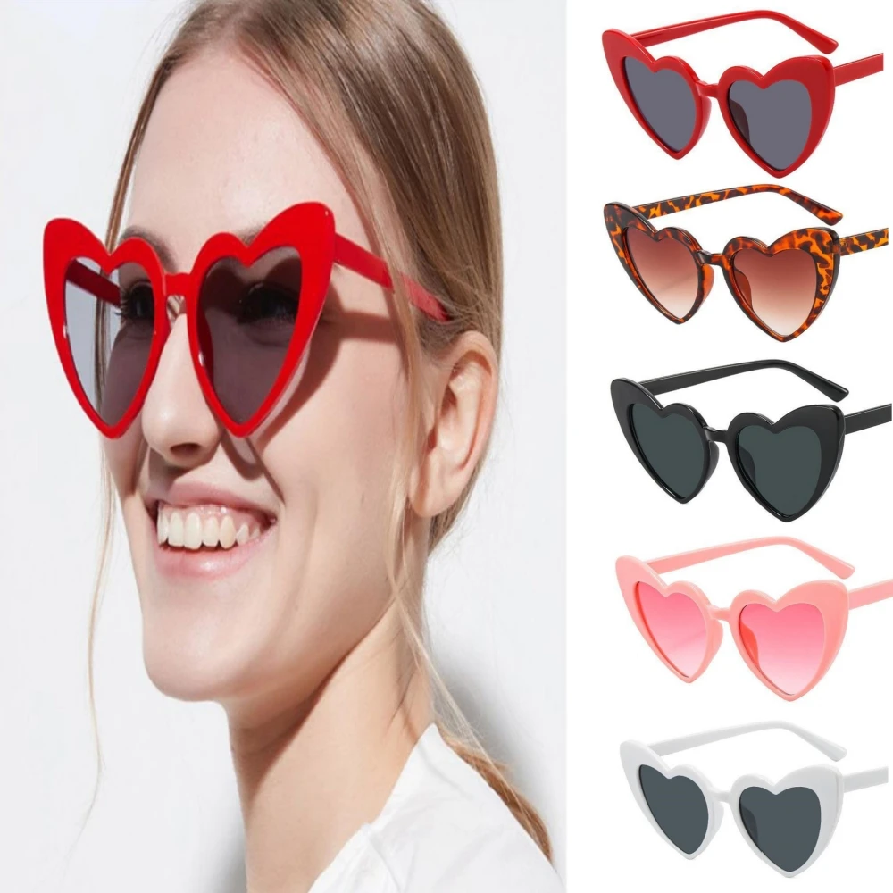 Love Heart Shaped Sunglasses Women Big Frame Fashion Cute Sexy Retro Cat Eye Vintage Sun Glasses UV400 Protection Unisex Eyewear
Love Heart Shaped Sunglasses Women Big Frame Fashion Cute Sexy Retro Cat Eye Vintage Sun Glasses UV400 Protection Unisex Eyewear