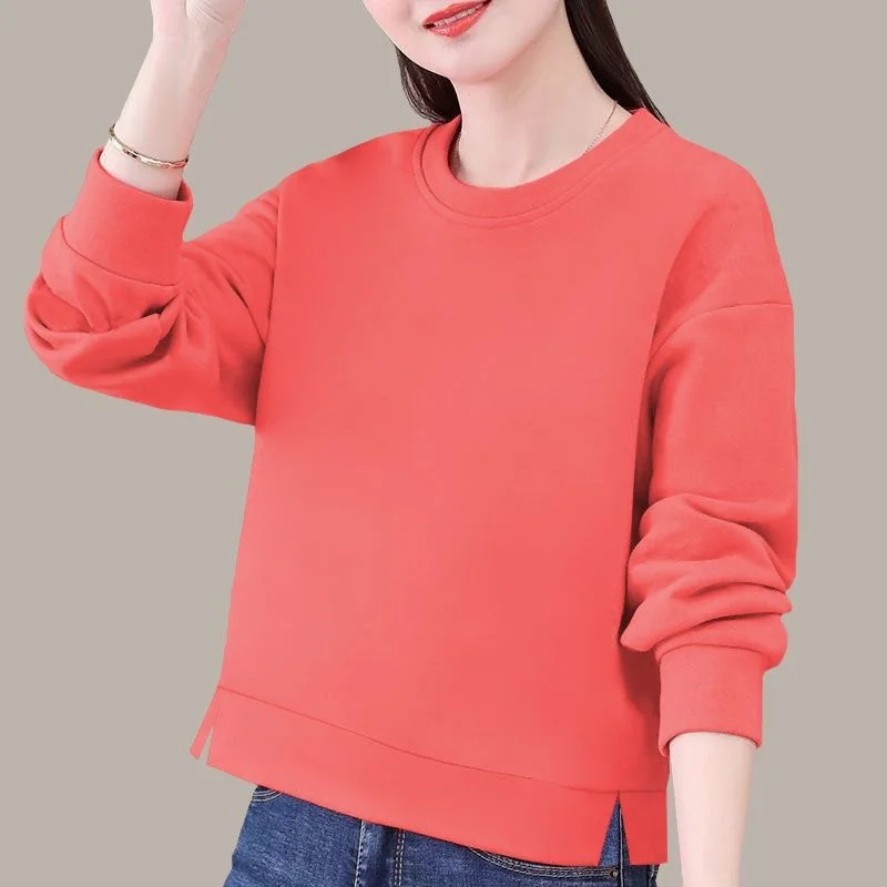 Женская Короткая Толстовка из чистого хлопка 100, женская мода, весна-осень, Свободный Топ без капюшона с круглым вырезом и длинным рукавом, Женский Свободный Топ в стиле Харадзюку
Женская Короткая Толстовка из чистого хлопка 100, женская мода, весна-осень, Свободный Топ без капюшона с круглым вырезом и длинным рукавом, Женский Свободный Топ в стиле Харадзюку