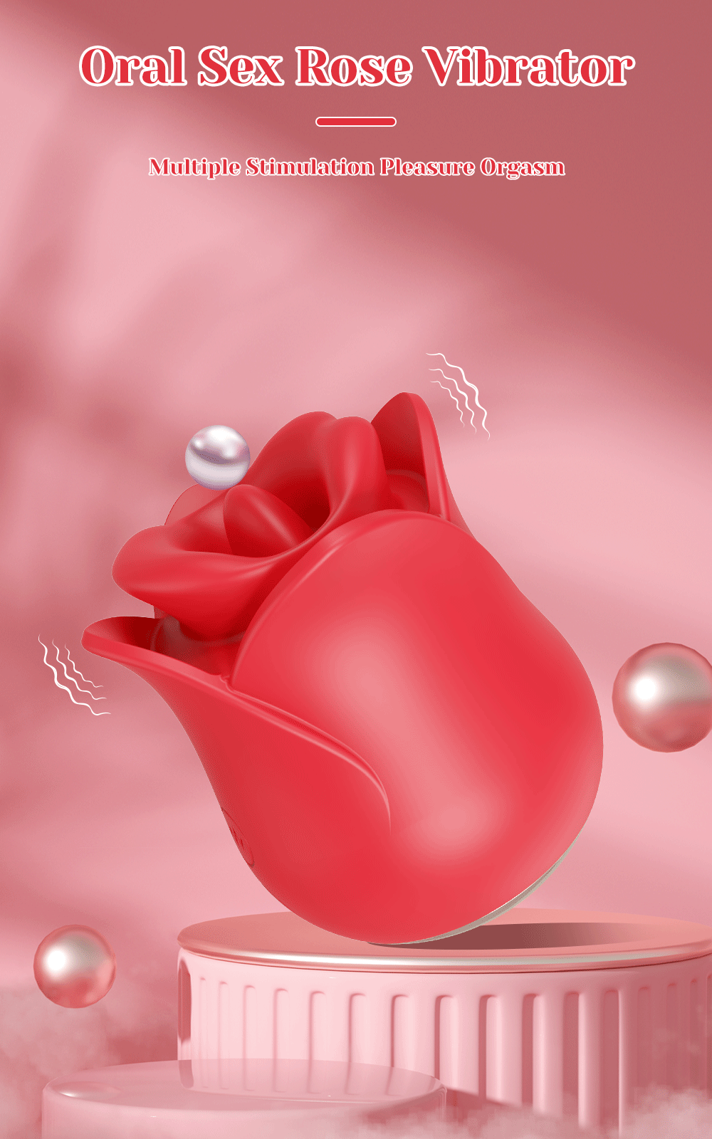 Rose Toy Oral Biting Vibrator Female with Tongue Licking Powerful Sucker Clitoris Stimulator Adults Goods Sex Toys for Women Rose Toy Oral Biting Vibrator Female with Tongue Licking Powerful Sucker Clitoris Stimulator Adults Goods Sex Toys for Women