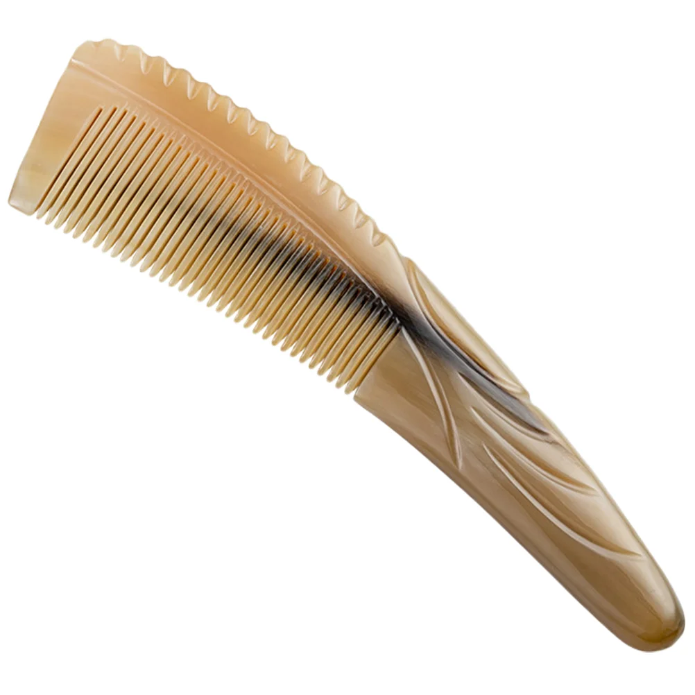 

Hair Brush Ox Horn Comb Scalp Massager Comb Detangling Women Horn Comb for Home Barber DIY Hairdressing Salon Styling Tools