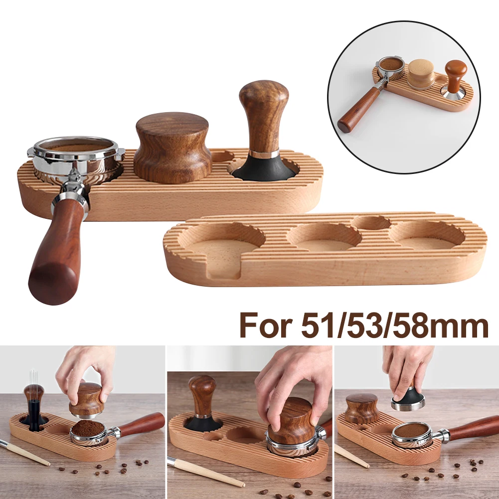 Espresso Tamping Mat Wooden Coffee Tamping Station 51/53mm 58mm for Barista Tool Distributor WDT Tool Portafilter Kitchen Bar
Espresso Tamping Mat Wooden Coffee Tamping Station 51/53mm 58mm for Barista Tool Distributor WDT Tool Portafilter Kitchen Bar