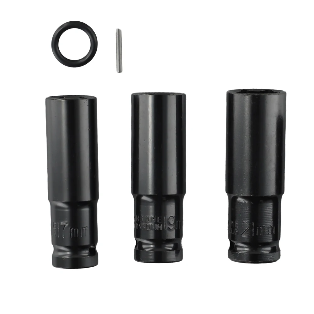 3Pcs 17-21mm Electric Hexagon Impact Socket Wrench Kit 1/2 With Leather Ring Pin HSS Wrenches For Lectric Wrench
3Pcs 17-21mm Electric Hexagon Impact Socket Wrench Kit 1/2 With Leather Ring Pin HSS Wrenches For Lectric Wrench