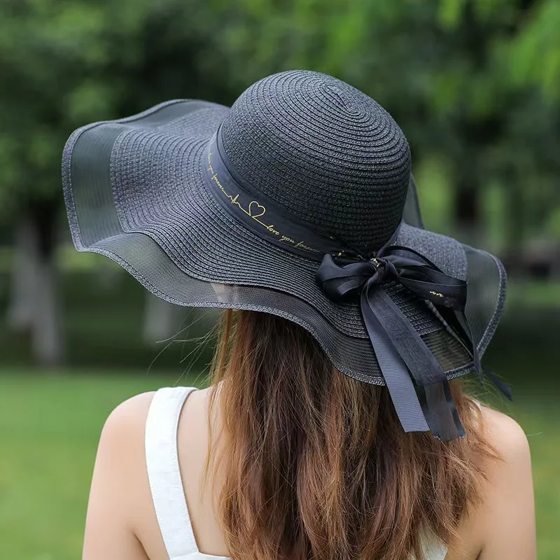 2026 New Beach Straw Hat For Women In Summer Korean Style Large Brim Sun Protection Hat Versatile Fashion Vacation Beach Hat 16 S4f001cc77f27478cbe51b954ceb77edc3