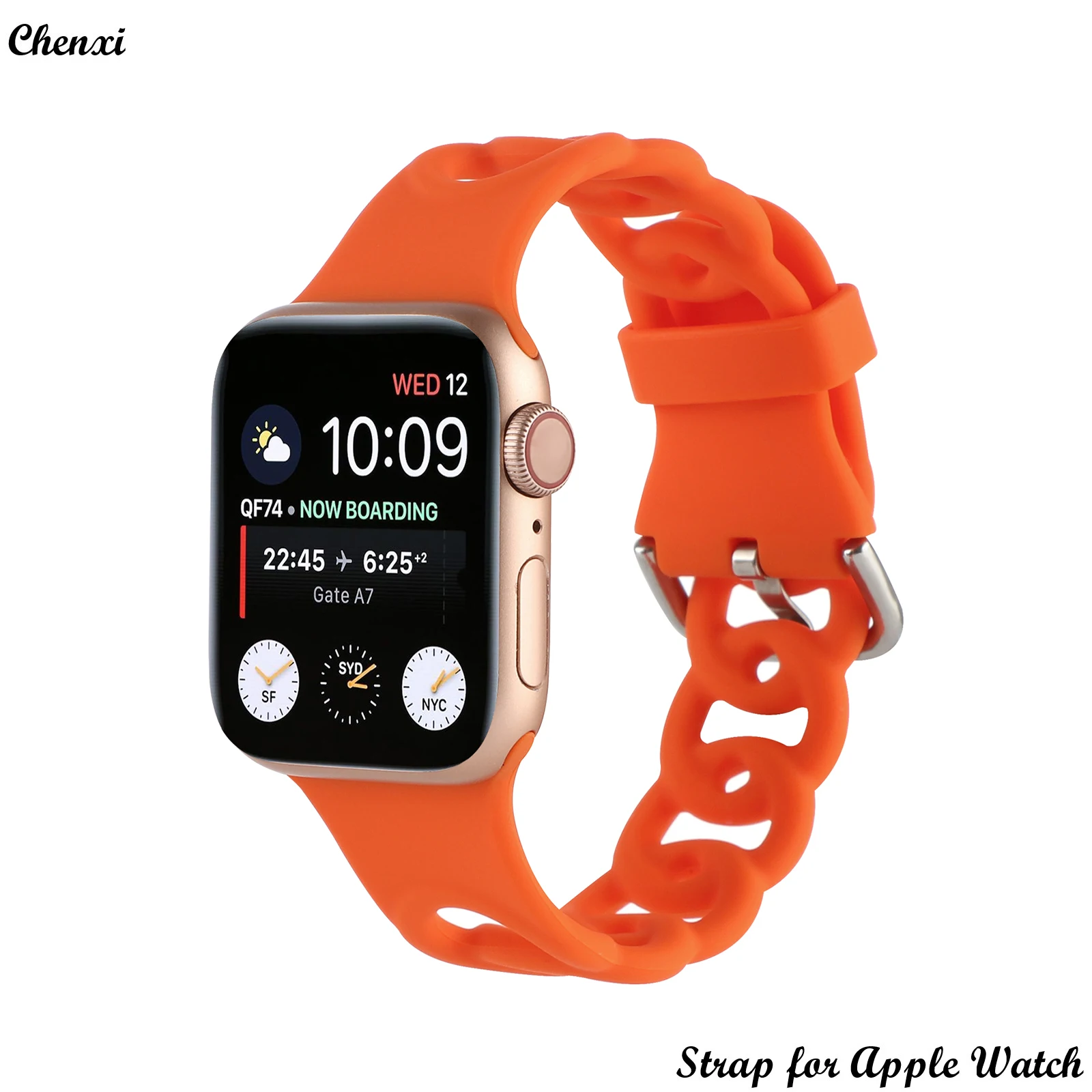 Silicone Strap for Apple watch band chain for iwatch87654321SE Ultra Fashion Donut carved 38 40 41 42 44 45 49mm women wrist men
Silicone Strap for Apple watch band chain for iwatch87654321SE Ultra Fashion Donut carved 38 40 41 42 44 45 49mm women wrist men