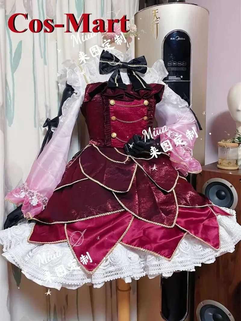 Cos-Mart Anime Vtuber Rosemi Lovelock Cosplay Costume Sweet Lovely Uniform Dress Activity Party Role Play Clothing Custom-Make
Cos-Mart Anime Vtuber Rosemi Lovelock Cosplay Costume Sweet Lovely Uniform Dress Activity Party Role Play Clothing Custom-Make