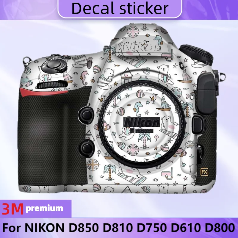 

For NIKON D850 D810 D750 D610 D800 Camera Sticker Protective Skin Decal Film Anti-Scratch Protector Coat D 850 810 750 610 800