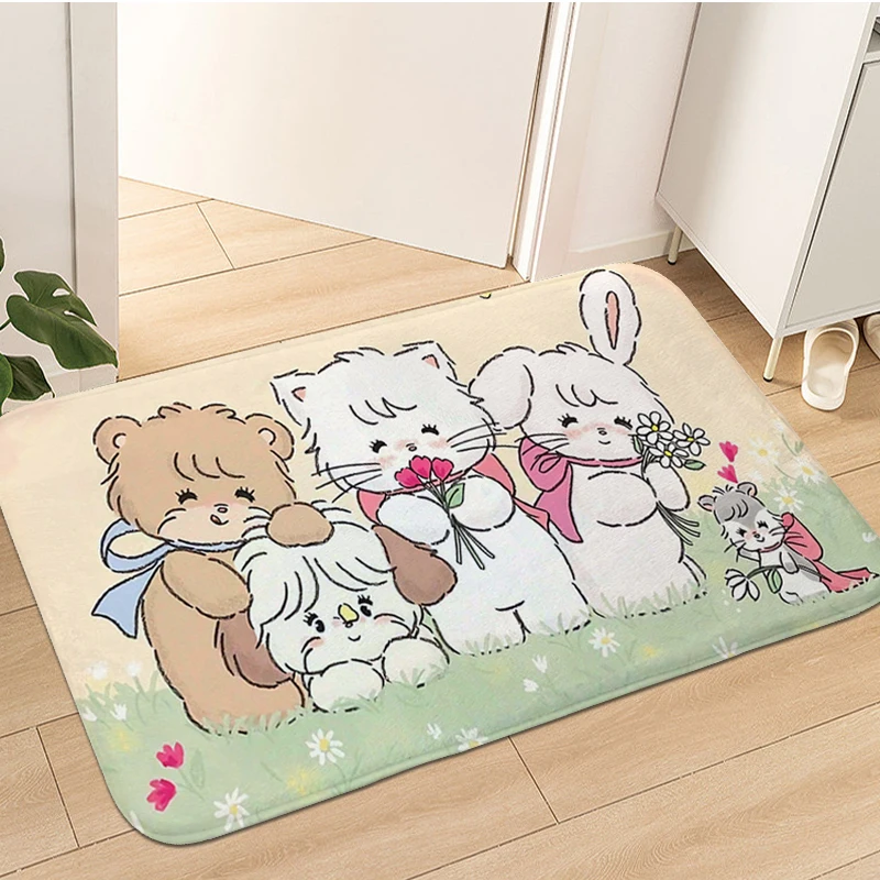 Carpet for Children's Room M-Mikkos Lovely Cartoon Door Mat for Bathroom Custom Kids Bedroom Living Room Rug Entrance Doormat
Carpet for Children's Room M-Mikkos Lovely Cartoon Door Mat for Bathroom Custom Kids Bedroom Living Room Rug Entrance Doormat