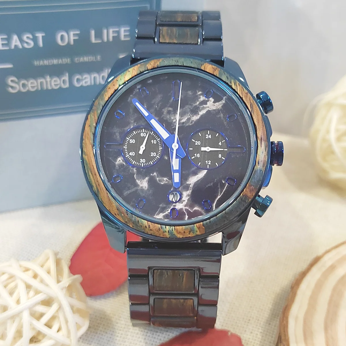 

Wooden Wrist Watch For Men with Free Shipping Timepieces Chronograph Clock Engraved Wood Wacthes Box for Him Gifts Dropshipping