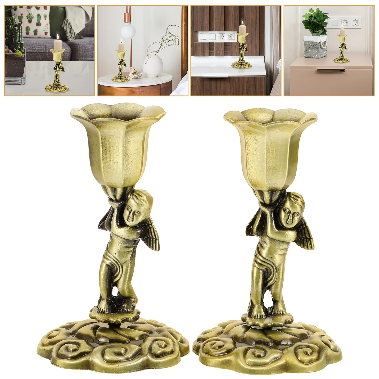 Holder Lights Vintage Stick Holders European Style Candlestick Decoration Party Candleholder
Holder Lights Vintage Stick Holders European Style Candlestick Decoration Party Candleholder