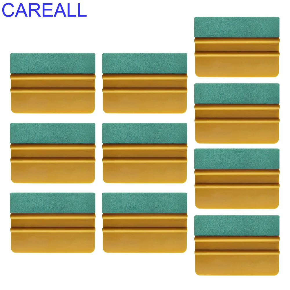 CAREALL Felt Edge Squeegee 4 Inch Tint Scraper Spatula for Car Vinyl Wrap Window Tinting Film Tools Sticker Decal Applicator
CAREALL Felt Edge Squeegee 4 Inch Tint Scraper Spatula for Car Vinyl Wrap Window Tinting Film Tools Sticker Decal Applicator