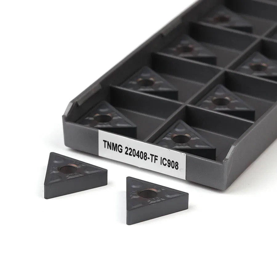 TNMG220408-TF IC907 IC908 карбидные вставки для токарного станка с ЧПУ, режущие лезвия TNMG220404-TF IC908 IC907, токарные инструменты из нержавеющей стали
TNMG220408-TF IC907 IC908 карбидные вставки для токарного станка с ЧПУ, режущие лезвия TNMG220404-TF IC908 IC907, токарные инструменты из нержавеющей стали
