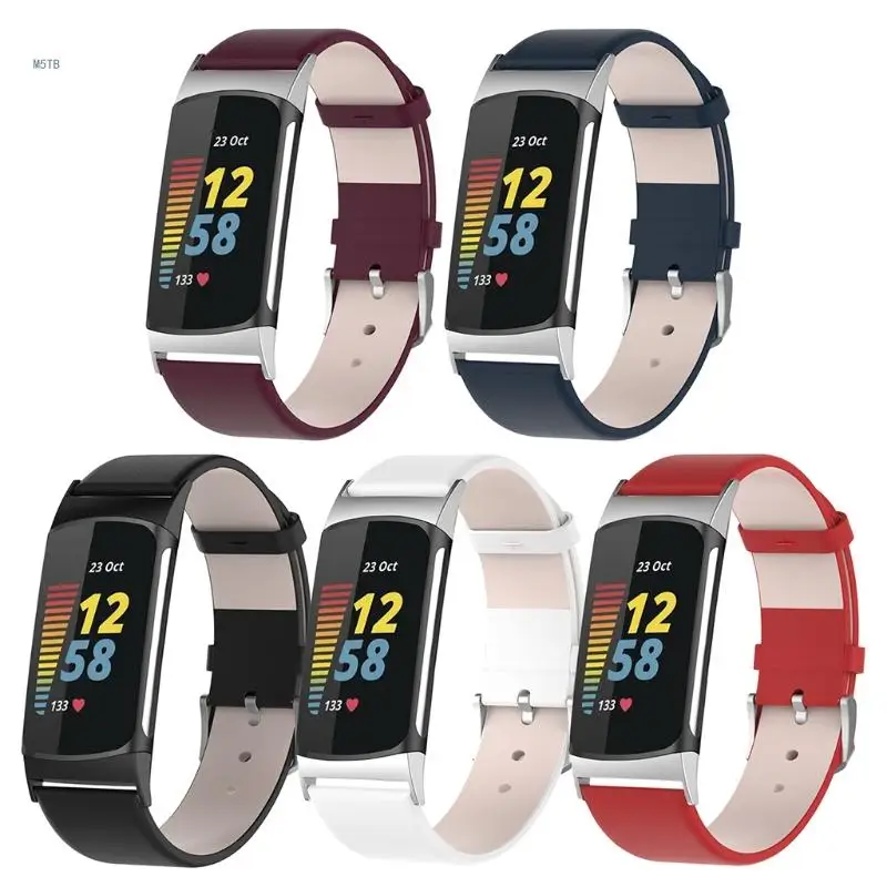 Leather Strap for Fitbit-Charge 5 Waterproof Bracelet Durable Smartwatch Fashion Band Belt Sports Wristband Dropship
Leather Strap for Fitbit-Charge 5 Waterproof Bracelet Durable Smartwatch Fashion Band Belt Sports Wristband Dropship