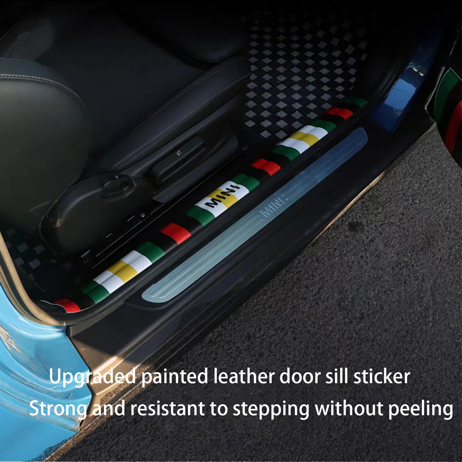 1 Set Car Door Threshold Sill Leather Protective Stickers For Mini Cooper F56 F60 F54 F55 F57 Interior Decoration Accessories
1 Set Car Door Threshold Sill Leather Protective Stickers For Mini Cooper F56 F60 F54 F55 F57 Interior Decoration Accessories