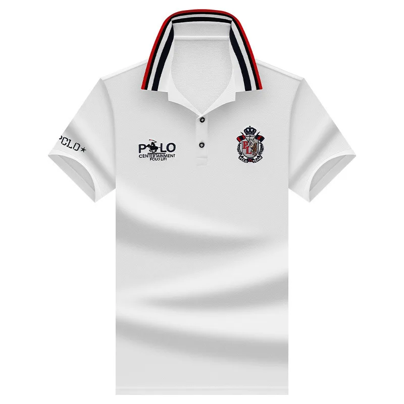 Fashion Business Men's Embroidered Top Luxury High Quality Brand T-shirt Polo Logo Short Sleeve Cotton Casual Short Sleeve M-4XL
Fashion Business Men's Embroidered Top Luxury High Quality Brand T-shirt Polo Logo Short Sleeve Cotton Casual Short Sleeve M-4XL