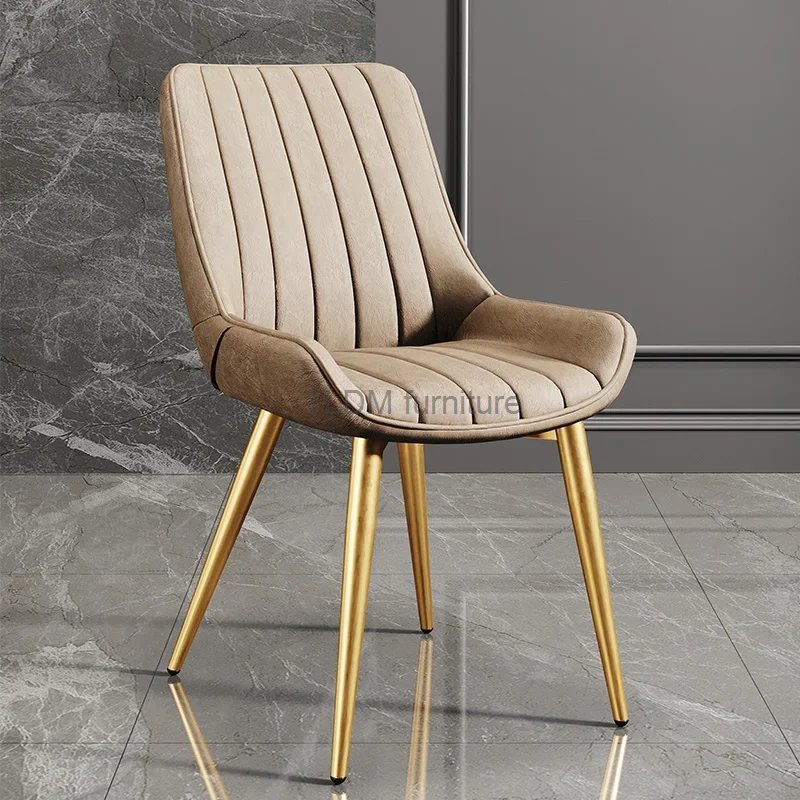 

Современные обеденные стулья в скандинавском стиле, роскошный офисный стул для гостиной, гардероба, салонного дизайна, мебель для дома