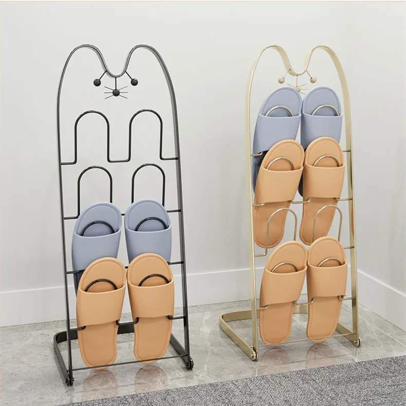 4 Layers Light Luxury Perforation-Free Iron Storage Rack Multifunctional Living Room Shoe Rack Bathroom Towel Rack Slipper Rack
4 Layers Light Luxury Perforation-Free Iron Storage Rack Multifunctional Living Room Shoe Rack Bathroom Towel Rack Slipper Rack