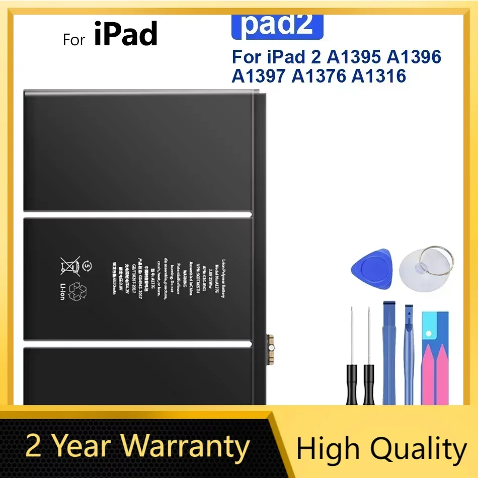 Аккумулятор с реальной емкостью 6930 мАч для IPad 2 A1395 A1396 A1397 A1376 A1316 для IPad2 + Подарочные инструменты + наклейки
Аккумулятор с реальной емкостью 6930 мАч для IPad 2 A1395 A1396 A1397 A1376 A1316 для IPad2 + Подарочные инструменты + наклейки