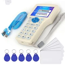 ZUIDID RFID Reader Writer USB Card Duplicator 10 Frequency 125KHz 13.56MHz Decoder NFC Copier Smart Card Programmer Writable
ZUIDID RFID Reader Writer USB Card Duplicator 10 Frequency 125KHz 13.56MHz Decoder NFC Copier Smart Card Programmer Writable