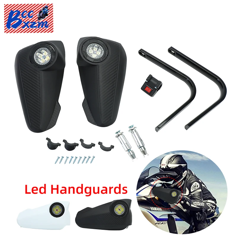 Motorcycle Hand Guard Led Handguards protection with light Fit Supermoto For Motorcross ADV DUKE LC4 200 640 690 990 SMR
Motorcycle Hand Guard Led Handguards protection with light Fit Supermoto For Motorcross ADV DUKE LC4 200 640 690 990 SMR