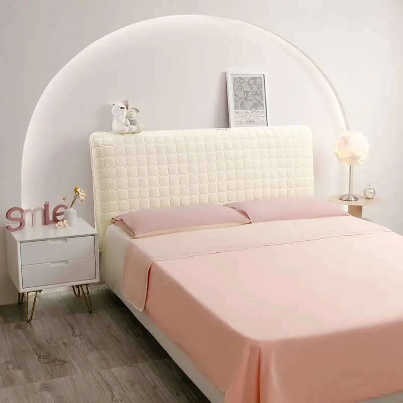 Modern Simple Style Bedside Cover All-inclusive Curved Quilted Bedside Dust Protect Cover Solid Color Bed Head Backrest Covers
Modern Simple Style Bedside Cover All-inclusive Curved Quilted Bedside Dust Protect Cover Solid Color Bed Head Backrest Covers