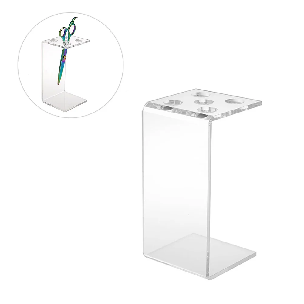 1PC Hair Scissors Storage Rack Transparent Stand Hairdressing Scissors Shelf Comb Scissors Holder
1PC Hair Scissors Storage Rack Transparent Stand Hairdressing Scissors Shelf Comb Scissors Holder