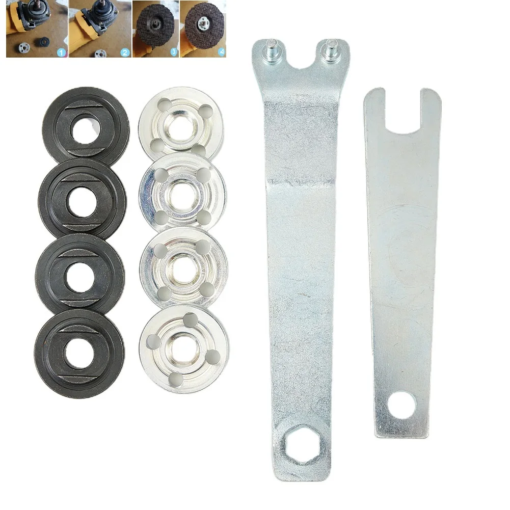 10pcs 4" Flange Nut Spanner Wrench For-Makita 9523 For Ryobi Angle Grinder Parts Angle Grinder Power Tool Accessories
10pcs 4" Flange Nut Spanner Wrench For-Makita 9523 For Ryobi Angle Grinder Parts Angle Grinder Power Tool Accessories