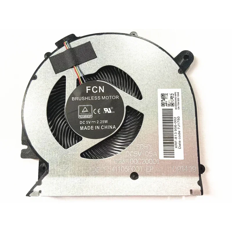 

New Cooling Fan For HP ENVY13 ENVY 13-AH 13-AH1025CL TPN-W136 X360 Laptop Fan L19526-001 L19527-001 023.100C2.0001