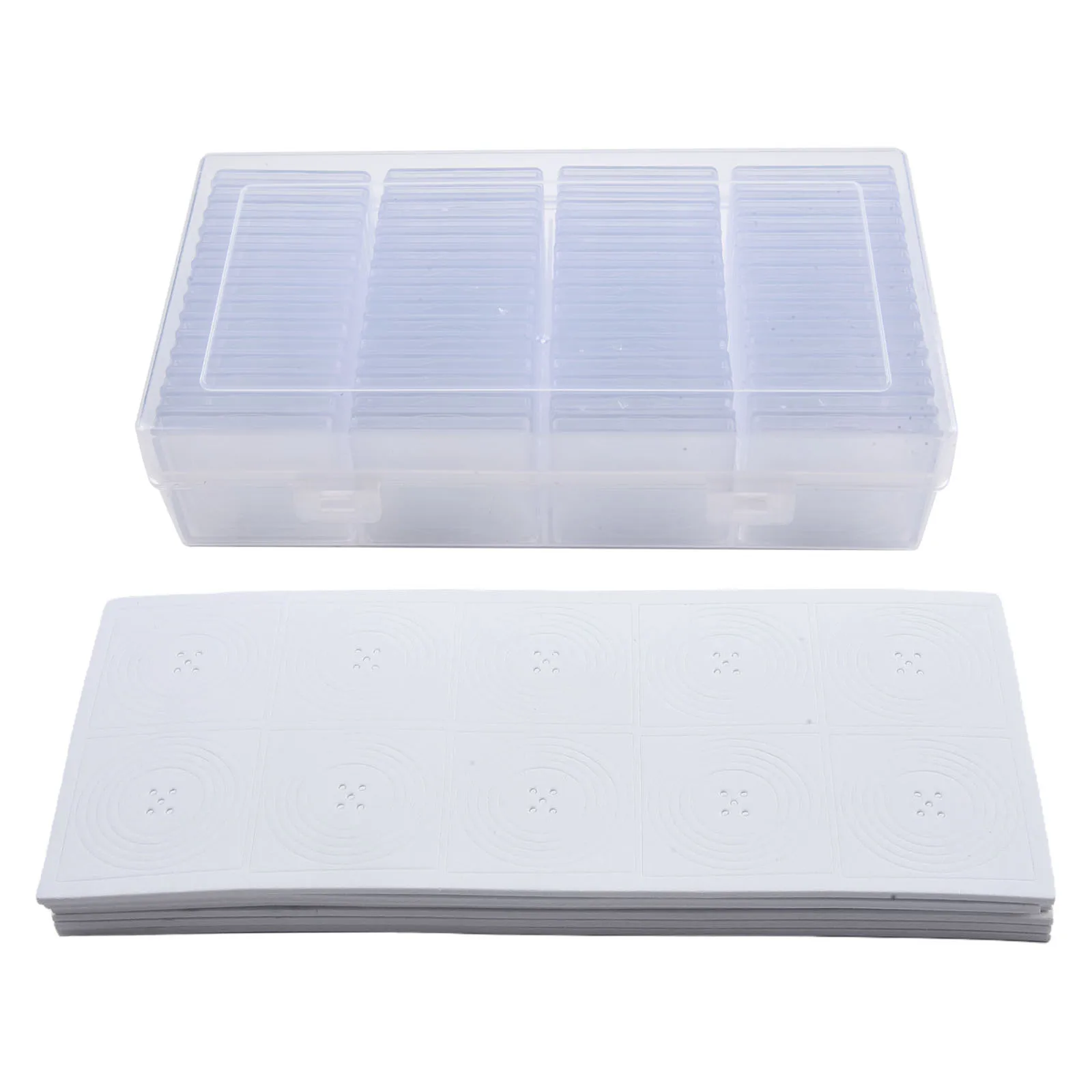 60pcs 40mm Coin Capsule Holder Adjustable Foam Liner Organizer Storage Box For Coin Capsule Medal Collection Case Container Box
60pcs 40mm Coin Capsule Holder Adjustable Foam Liner Organizer Storage Box For Coin Capsule Medal Collection Case Container Box