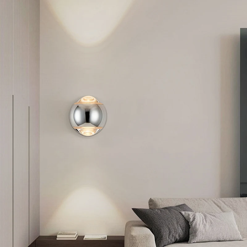 

Modern Simple Bedroom LED Wall Lamps Luxury For Corridor Staircase Aisle Bedroom Living Study Room Loft Sofa Background Fixtures