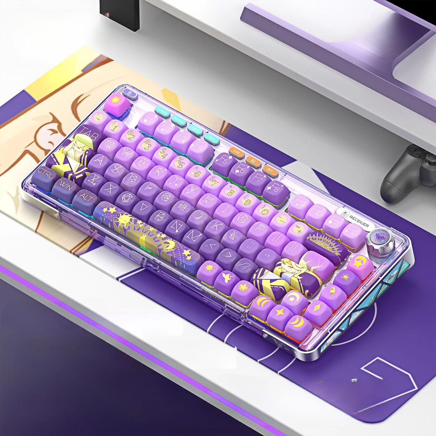 MOA Keycaps PBT Small Set, Star River Phantom Theme, Adapted To MX Switch 60/84/90/104/108 Mechanical Keyboards
MOA Keycaps PBT Small Set, Star River Phantom Theme, Adapted To MX Switch 60/84/90/104/108 Mechanical Keyboards