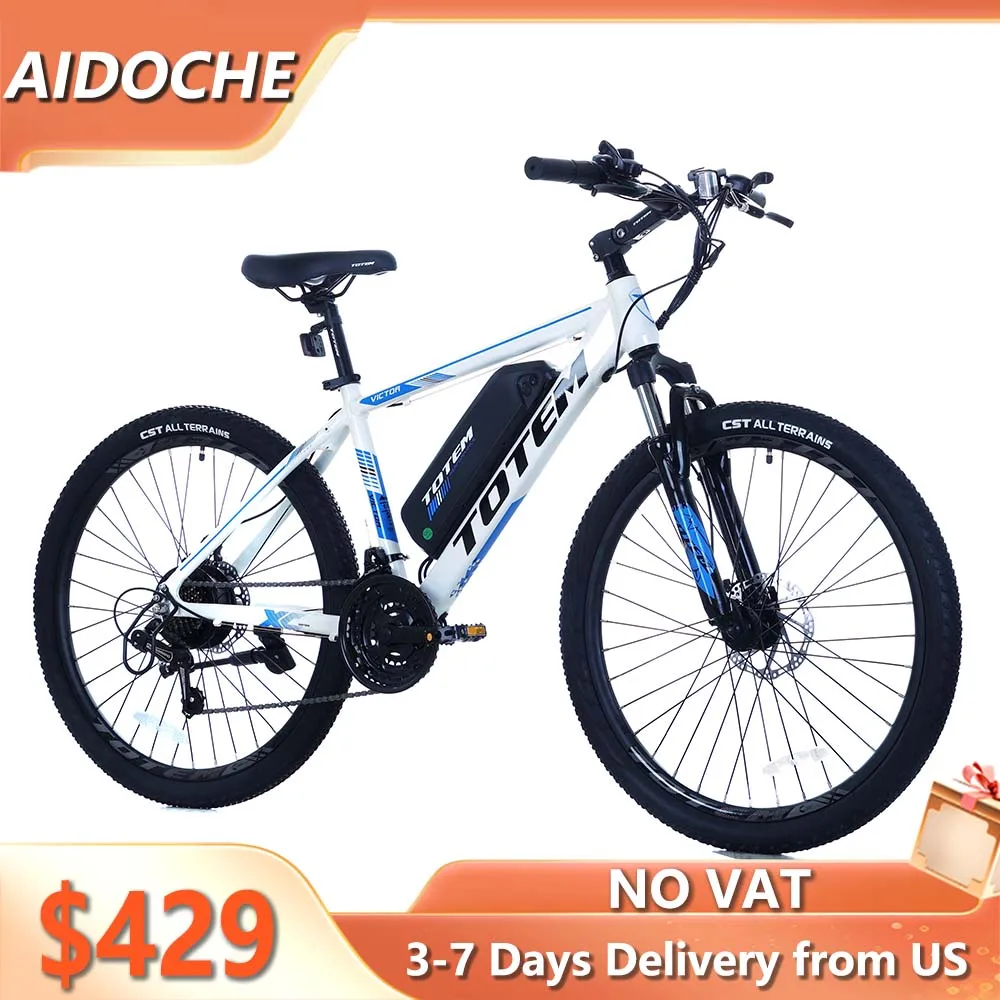 Electric Bicycle 350W 36V 10.Ah 25km/h Max Speed Removable Battery Cycling eBike 26Inch Mountain Bike Electric Bike for Adults
Electric Bicycle 350W 36V 10.Ah 25km/h Max Speed Removable Battery Cycling eBike 26Inch Mountain Bike Electric Bike for Adults