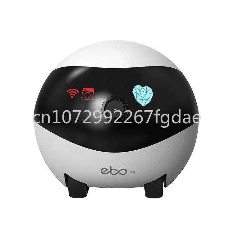 

EBO Robot Intelligent Security Monitoring Camera 360 Degrees, Mobile Phone WiFi Remote High-definition Night Vision for Dialogue