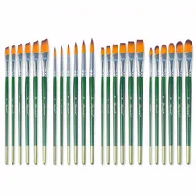 New art brush set 6-piece set 4head types optional wooden rod nylon brush paint brush set paint brush art supplies for painting
New art brush set 6-piece set 4head types optional wooden rod nylon brush paint brush set paint brush art supplies for painting