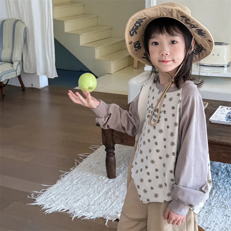 2025 Autumn New Children Long Sleeve T Shirts Cotton Boys Girls Versatile Bottoming Shirts Baby Casual Loose Tees Kids Clothes 11 S4f311c0277424f4ba59b9ced72e87ed6z