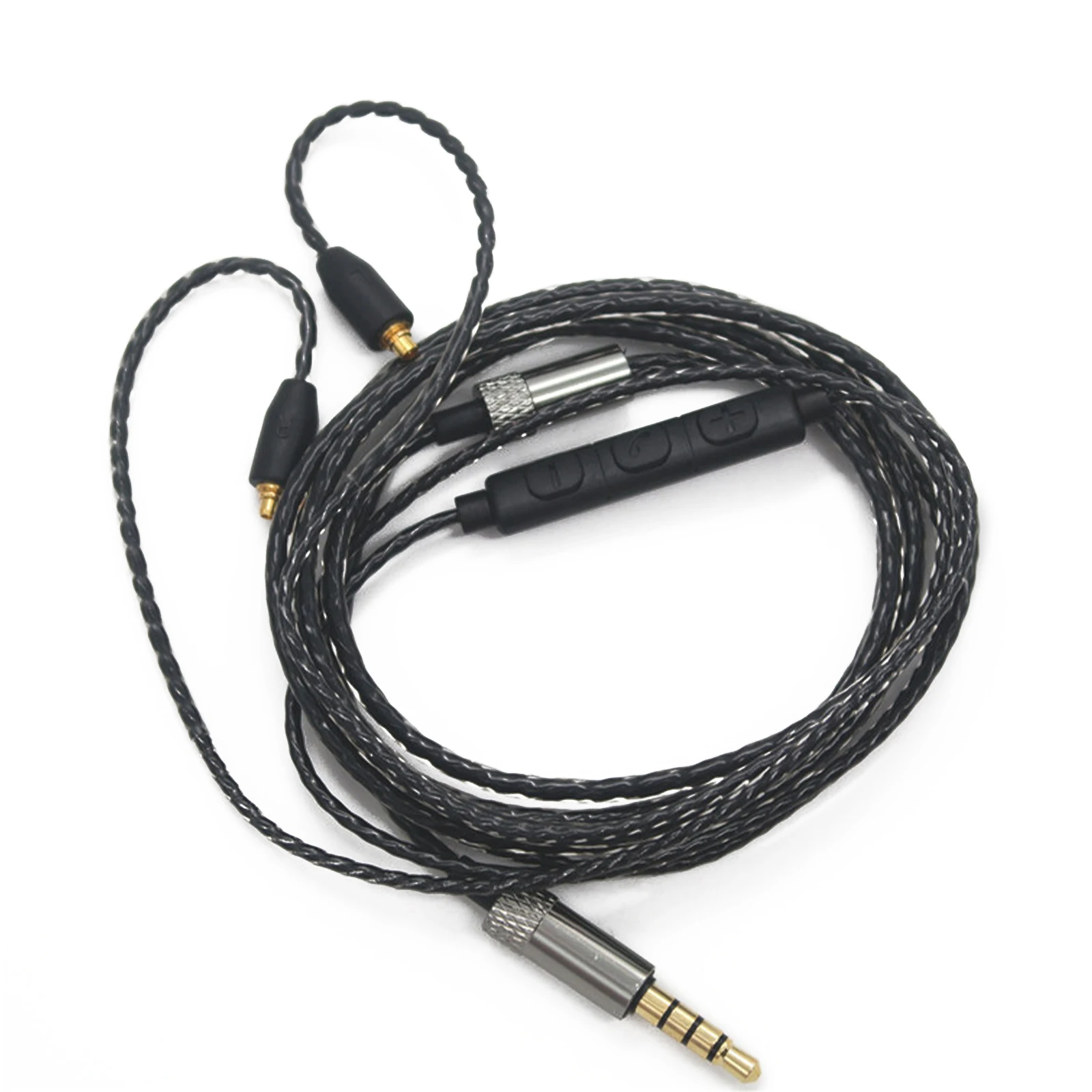 Audio Cable With Micphone & Volume Control Replacement Upgrade Cord Wire For Shure se215 se425 MMCX Socket Earphones Accessories
Audio Cable With Micphone & Volume Control Replacement Upgrade Cord Wire For Shure se215 se425 MMCX Socket Earphones Accessories