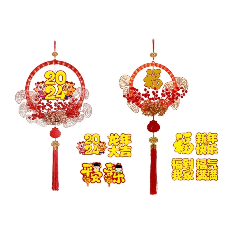 Pendant Garlands 2024 Chinese Home Decor Fu/2024 Character Ornament Family Spring Festival Decor
Pendant Garlands 2024 Chinese Home Decor Fu/2024 Character Ornament Family Spring Festival Decor