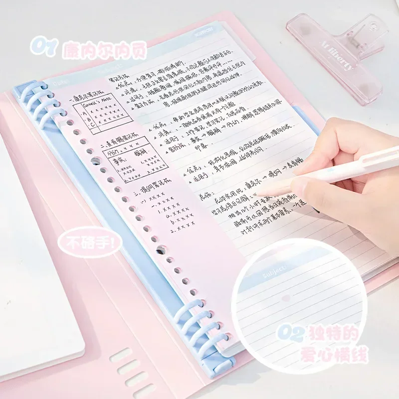 

Блокнот Fashoin в Корейском стиле для скрапбукинга, простота оформления записей, 40 страниц, принадлежности для студентов, в горизонтальном стиле