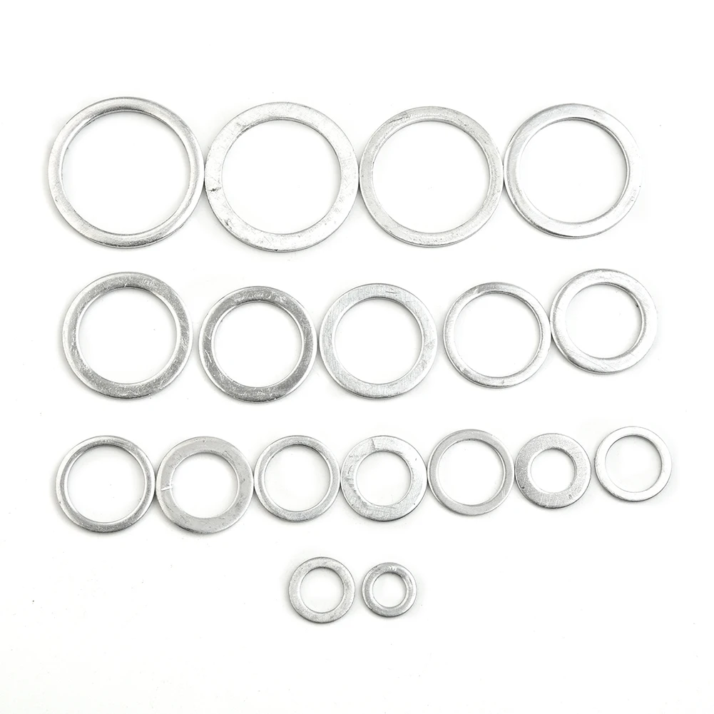 Durable Aluminum Oil Drain Plug Gasket Set 450pcs Wear and Corrosion Resistant Prevents Nut Loosening Comes with Plastic Box
Durable Aluminum Oil Drain Plug Gasket Set 450pcs Wear and Corrosion Resistant Prevents Nut Loosening Comes with Plastic Box
