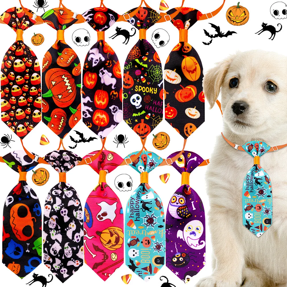Pet Halloween Small Tie Skull Halloween Series Pumpkin Small Tie Dog Clothes Decoration
Pet Halloween Small Tie Skull Halloween Series Pumpkin Small Tie Dog Clothes Decoration