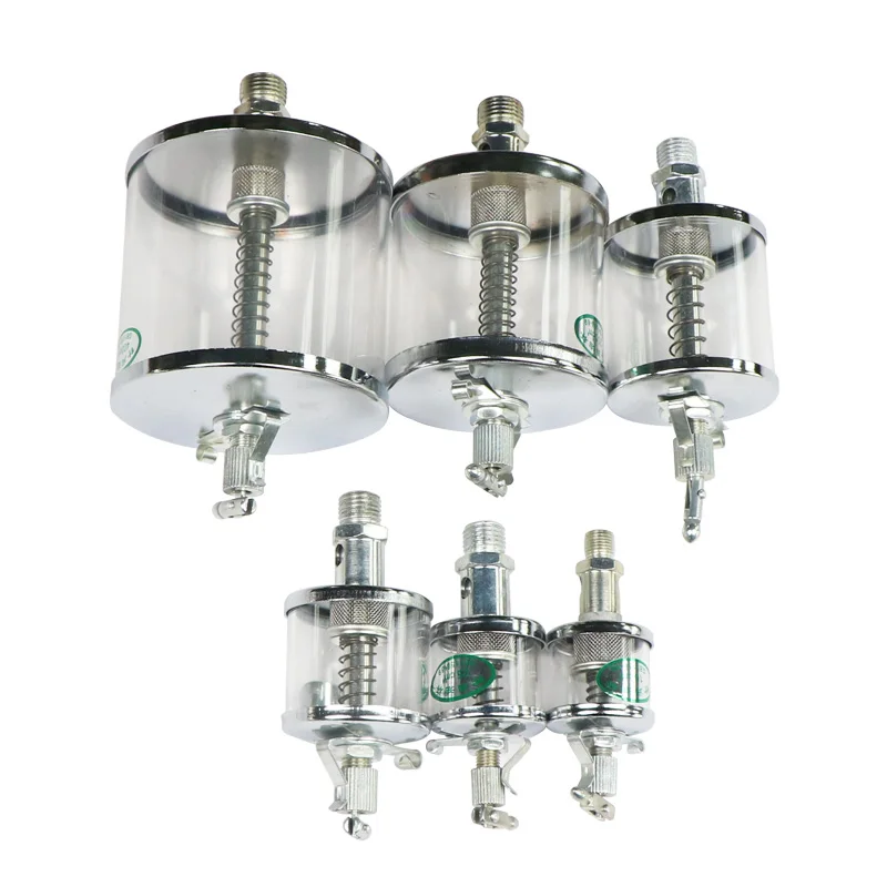 1pc 16-400ML Capacity Oiler Needle Valve Oil Cup Clear Plexiglass Lubricator Gravity Drip Feed Oiler Machine Replacement Part
1pc 16-400ML Capacity Oiler Needle Valve Oil Cup Clear Plexiglass Lubricator Gravity Drip Feed Oiler Machine Replacement Part