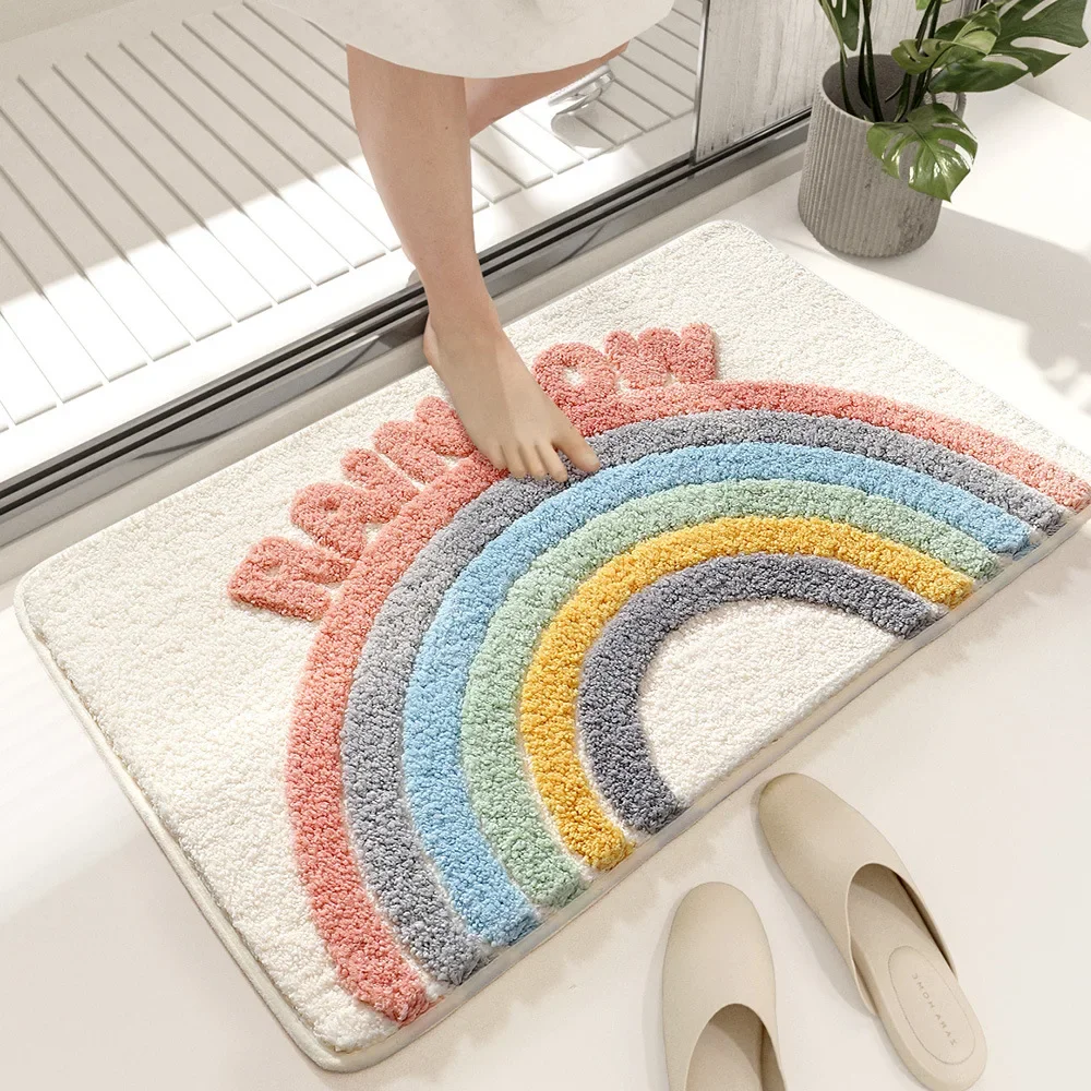 Scandinavian Simple Strong Absorbent Mat Bathroom Carpet Fresh Ins Bathroom Floor Mats Doorway Toilet Entry Door Mats
Scandinavian Simple Strong Absorbent Mat Bathroom Carpet Fresh Ins Bathroom Floor Mats Doorway Toilet Entry Door Mats
