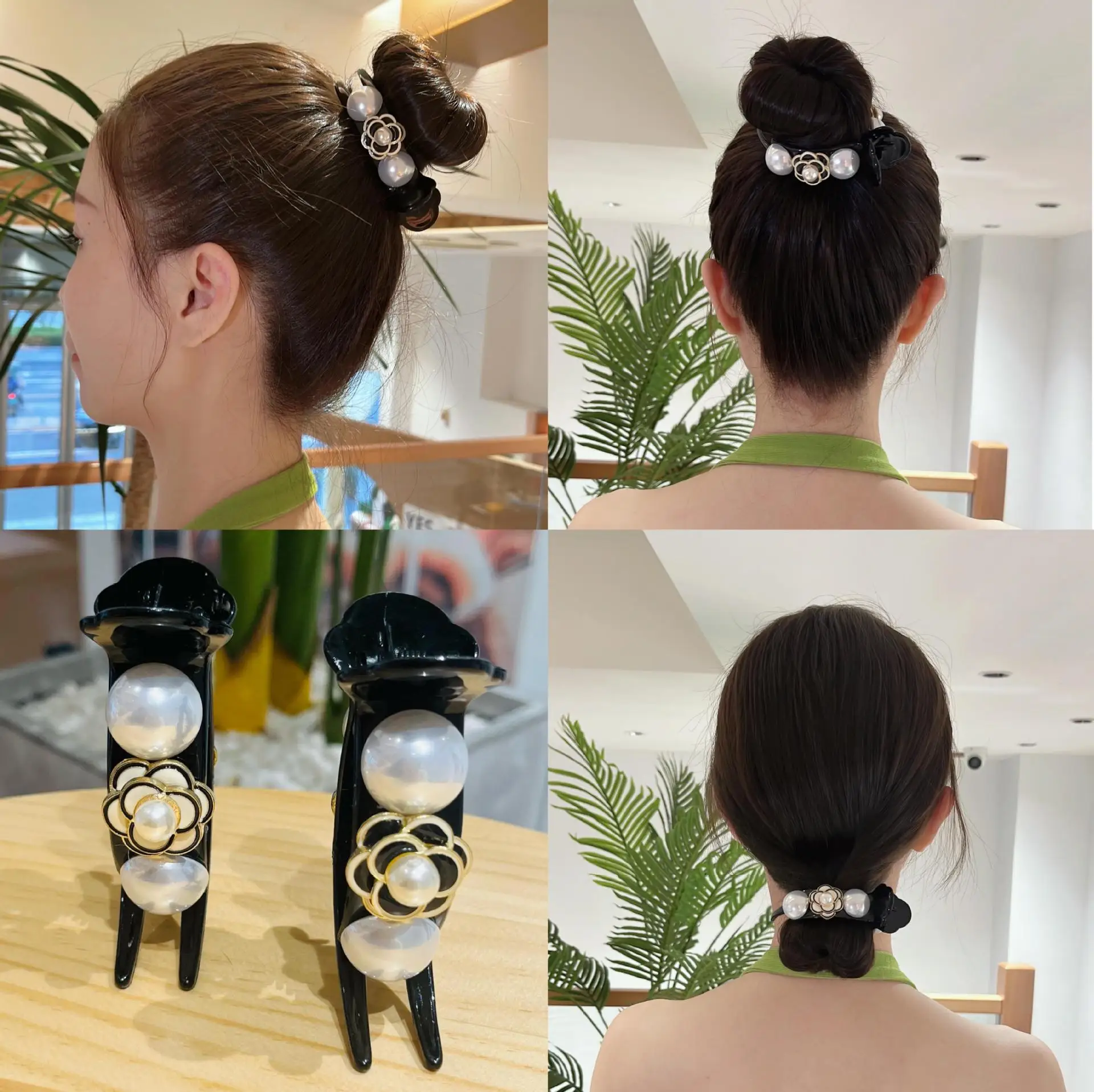 New For Women Girl grace Camellia Flower Meatball head ponytail clip hairpin Pearl Handmade Fashion Head Accessories Decorate
New For Women Girl grace Camellia Flower Meatball head ponytail clip hairpin Pearl Handmade Fashion Head Accessories Decorate