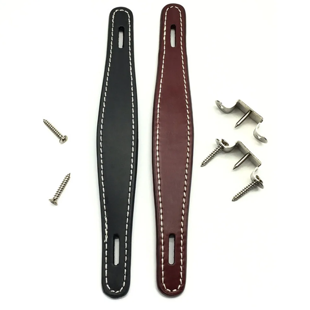 Leather Guitar AMP Handle Strap With Screw Part For FD Guitar Amplifiers Speaker Vintage Leather Style Amplifier Handle Belt
Leather Guitar AMP Handle Strap With Screw Part For FD Guitar Amplifiers Speaker Vintage Leather Style Amplifier Handle Belt