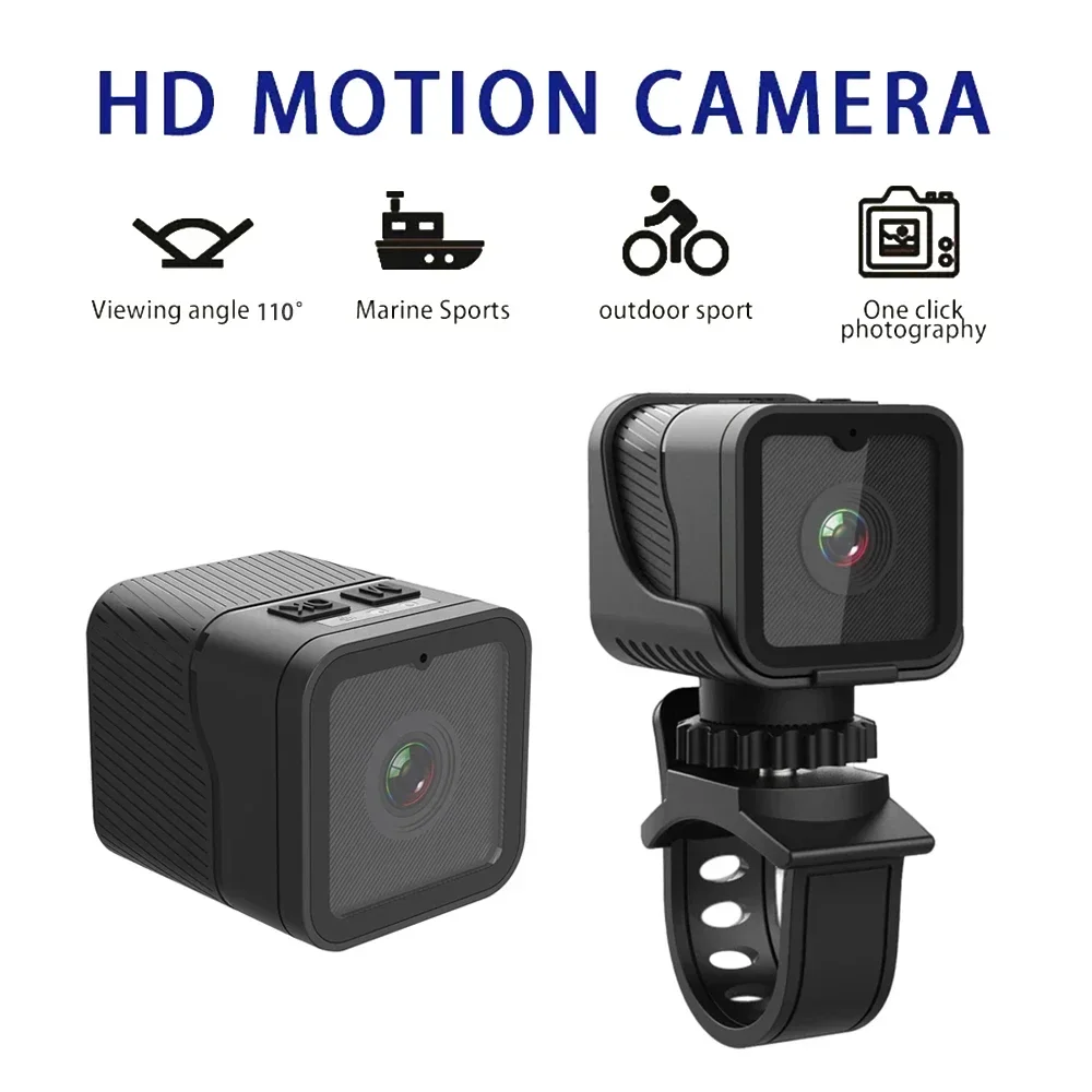 

1080P HD WiFi Sports Camera Motion DV Law Enforcement Instrument Mini Waterproof Camcorders Motorcycle Bicycle Driving Recorder