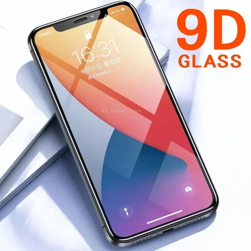 9D Protective Glass For iPhone 11 Pro Max 12 13 Mini 14 Pro Screen Protector Film For iPhone 7 8 15 Plus XR XS Max Glass Film
9D Protective Glass For iPhone 11 Pro Max 12 13 Mini 14 Pro Screen Protector Film For iPhone 7 8 15 Plus XR XS Max Glass Film