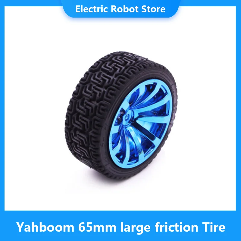 Yahboom large friction tire 65mm smart robot car wheel with coupling for balance robot car
Yahboom large friction tire 65mm smart robot car wheel with coupling for balance robot car