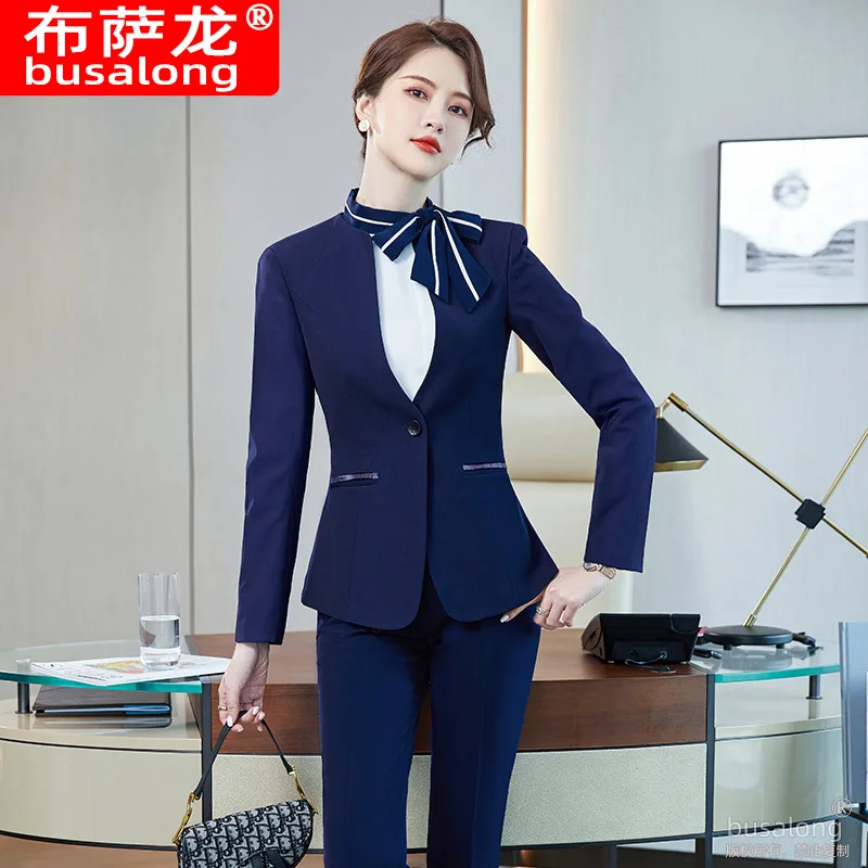 Autumn and Winter Long Sleeves Business Wear Suit Graceful and Fashionable Formal Suit Jacket Business Manager Work Clothes Fema
Autumn and Winter Long Sleeves Business Wear Suit Graceful and Fashionable Formal Suit Jacket Business Manager Work Clothes Fema