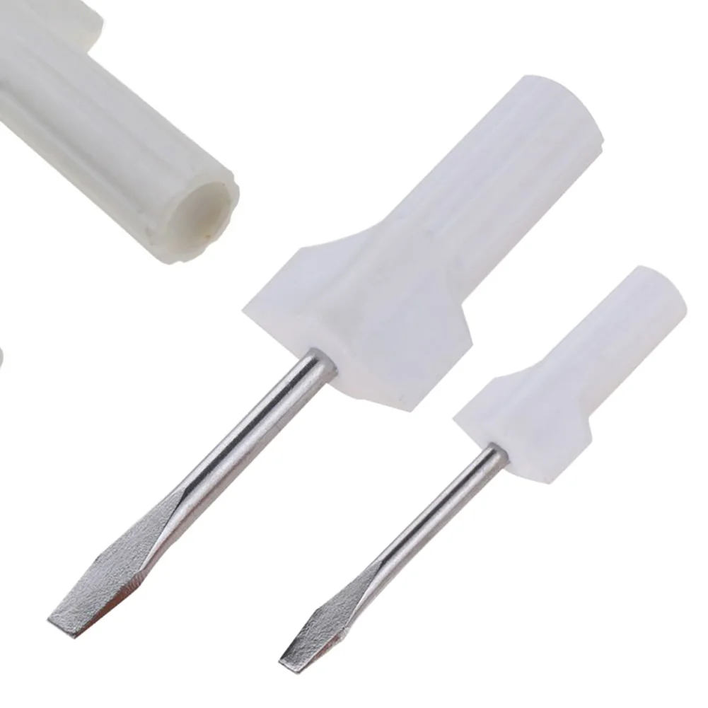 2 Pcs Screwdriver Flat Head 15/25mm Plastic Handle For Domestic Sewing Machine Repairing Household Manual Tools Gadgets
2 Pcs Screwdriver Flat Head 15/25mm Plastic Handle For Domestic Sewing Machine Repairing Household Manual Tools Gadgets